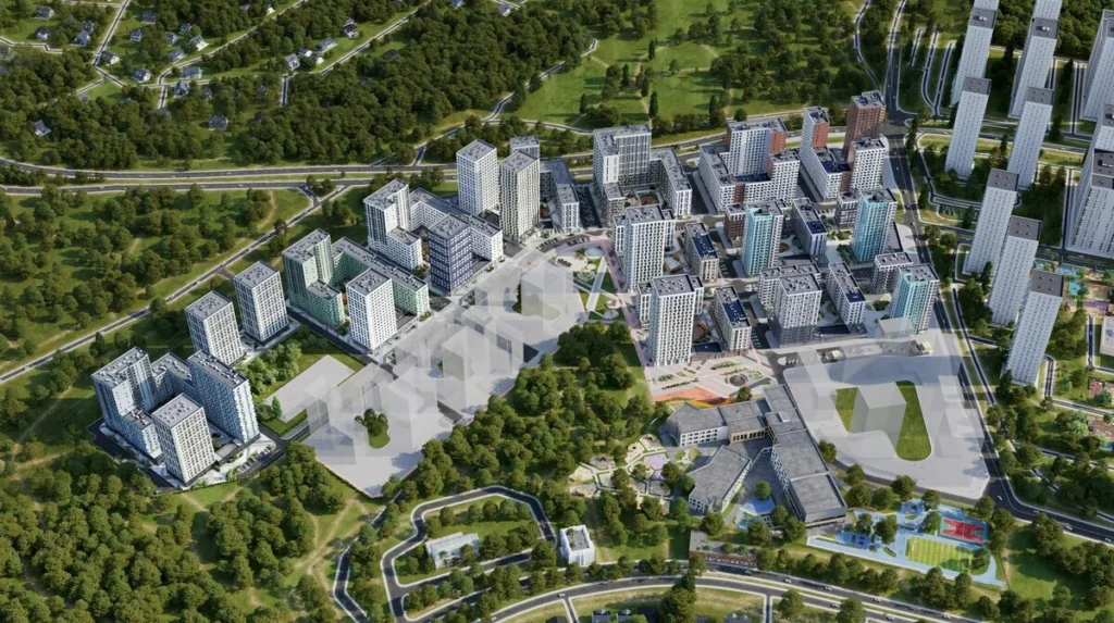 Расположение ЖК в новой Москве - п сосенское пр куприна бунинские кварталы